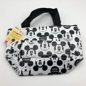 NEW Disney Mickey Mouse Thermal Lunch Tote Bag Daiso Japan GREAT GIFT